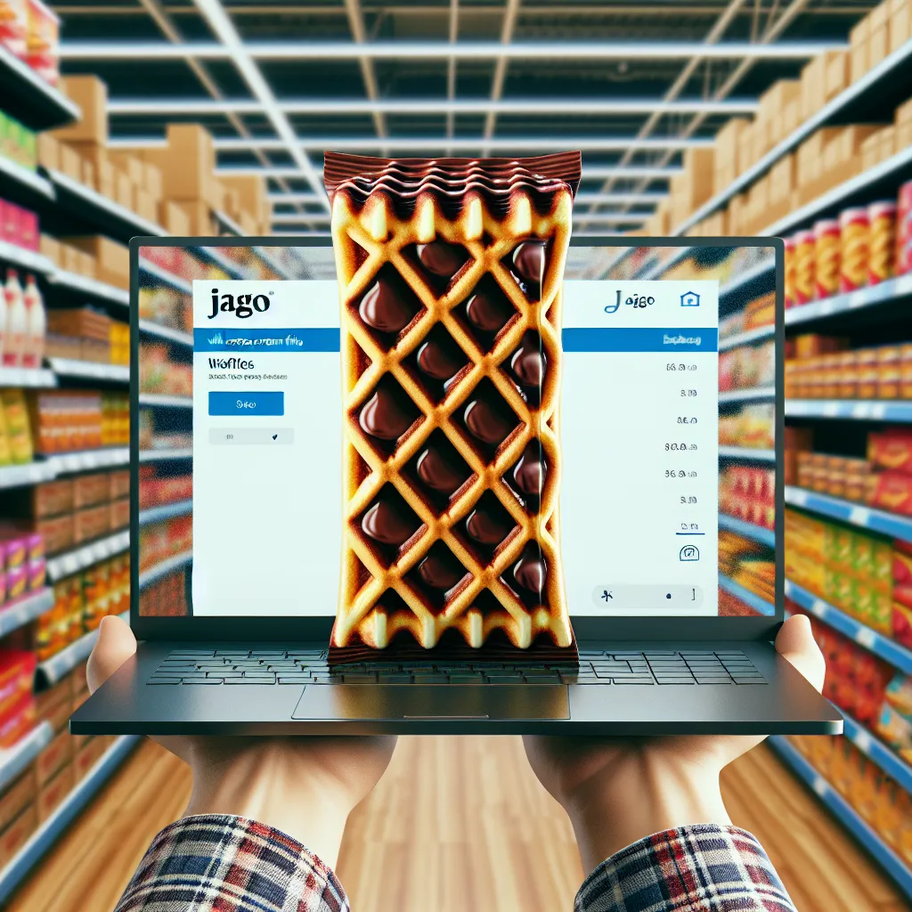 Wafle Jago z kremem kakaowym: Nowa przekąska w sklepie spożywczym i internetowym